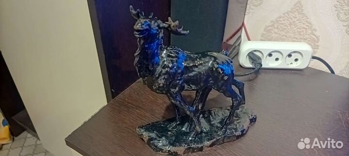 Чугунная статуэтка лось