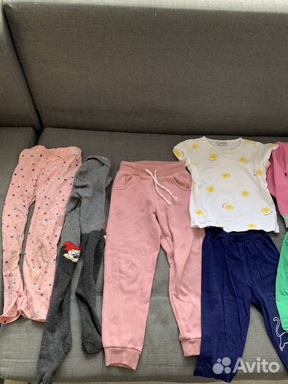 Вещи пакетом для девочки 104-110 рост
