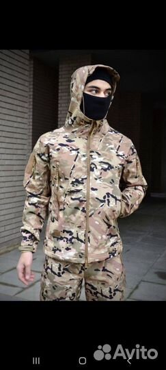 Костюм софтшел на флисе