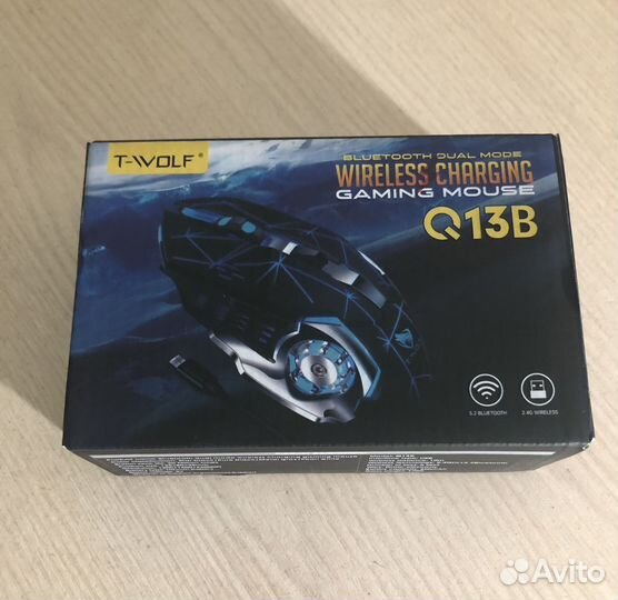 Игровая беспроводная мышь с подсветкой