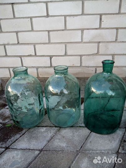 Бутыль стеклянная 10 л