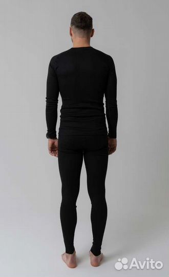 Термобелье Nordski Warm, Black NSM370100