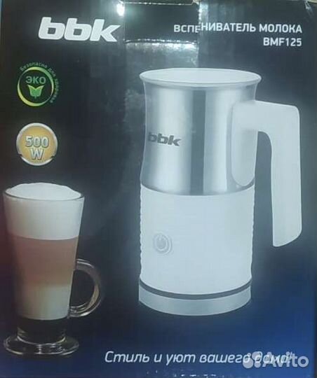 Вспениватель молока BBK BMF125 белый
