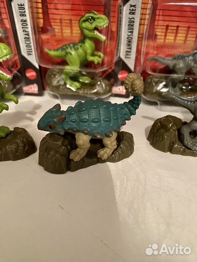 Динозавры jurassic world mattel