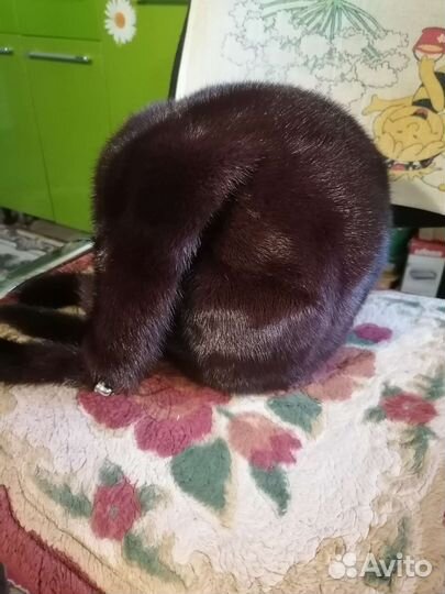 Шапка норковая женская