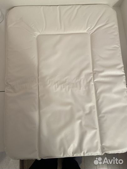 Пеленальный матрас Bebo 75*52 мягкий на комод