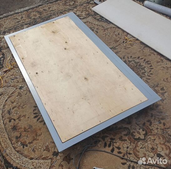 Люк в подвал 1200х600 на амортизаторах