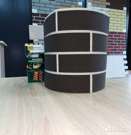 Гибкий кирпич WarmPlatt без затирки швов