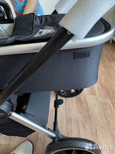 Коляска carello optima 2 в 1 черный