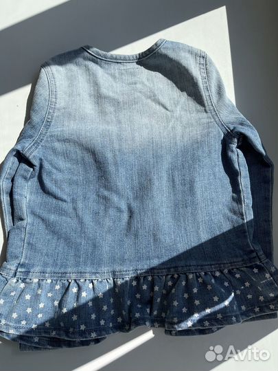 Джинсовая куртка для девочки