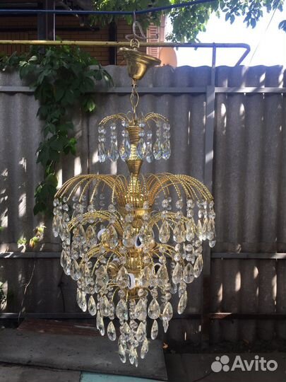 Хрустальная люстра СССР