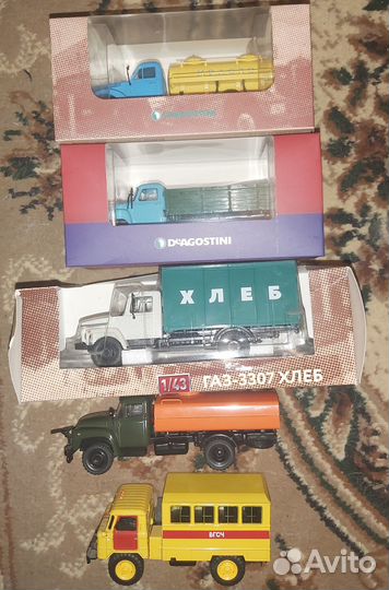 Грузовики Автолегенды модели