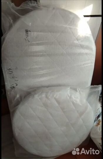 Овальная кроватка 7 в 1 с матрасами