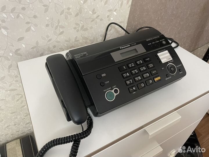 Телефон факс panasonic