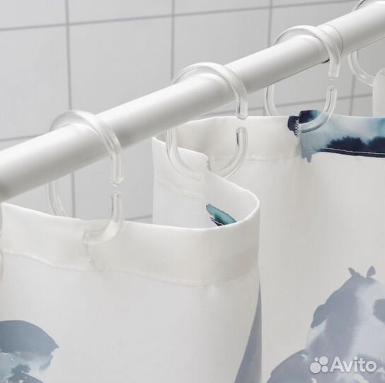 Шторки для ванну IKEA