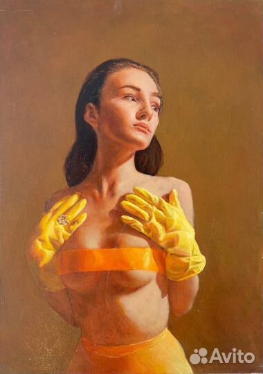 Портрет по фото маслом на холсте