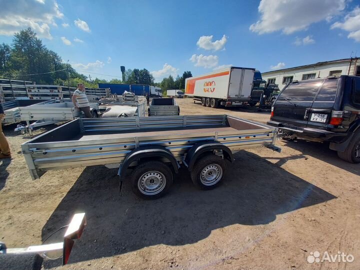 Прицеп мзса 817732.022 двухосный, оцинкован
