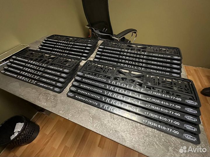 Led ramki с подсветкой, Лед рамки с надписью