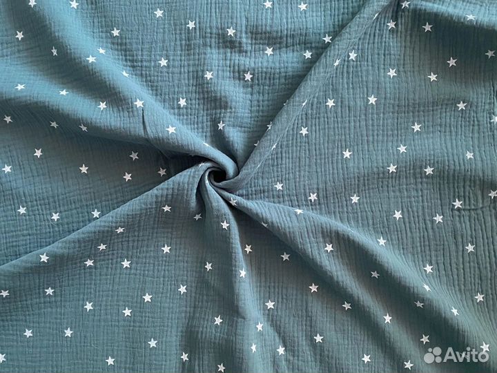 Ткань Муслин 2х слойный Турция