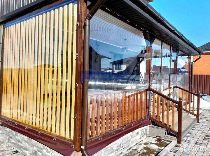 Мягкие окна для террас