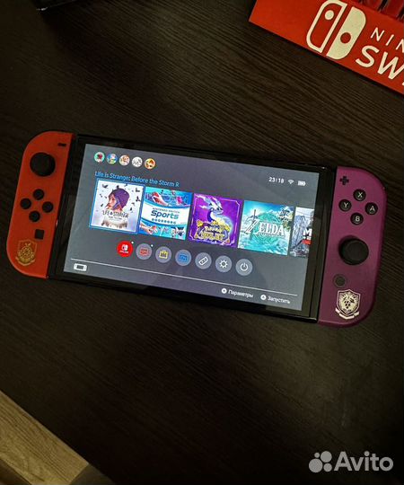 Nintendo Switch oled 64 гб, Pokemon Edition