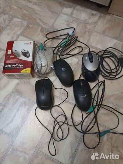 Мыши компьютерные проводные