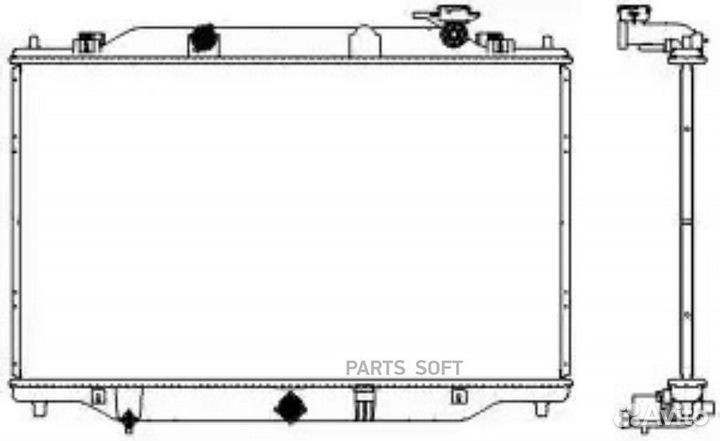 Радиатор охлаждения Мазда сx-5
