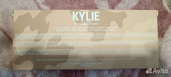 Палитра теней kylie оригинал