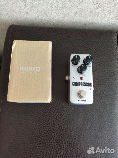 Гитарная педаль. Педаль компрессор Kokko mini
