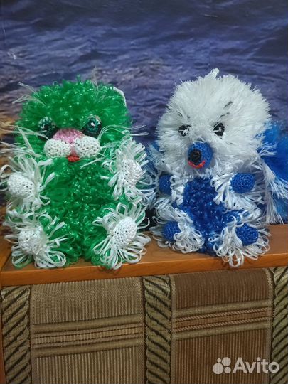 Мочалка ручной работы