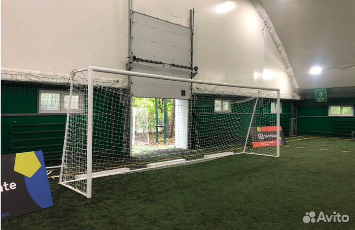 Футбольные полноразмерные ворота 1 шт 7,32 х2,44