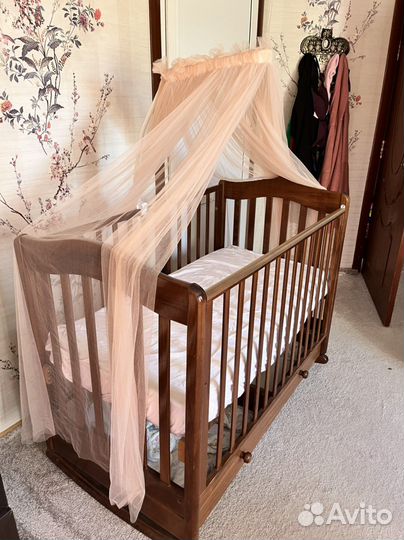 Детская кровать качалка