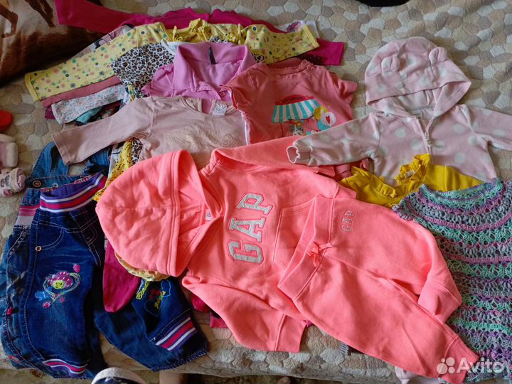 Пакет брендовой одежды 74-80-86 Carter's