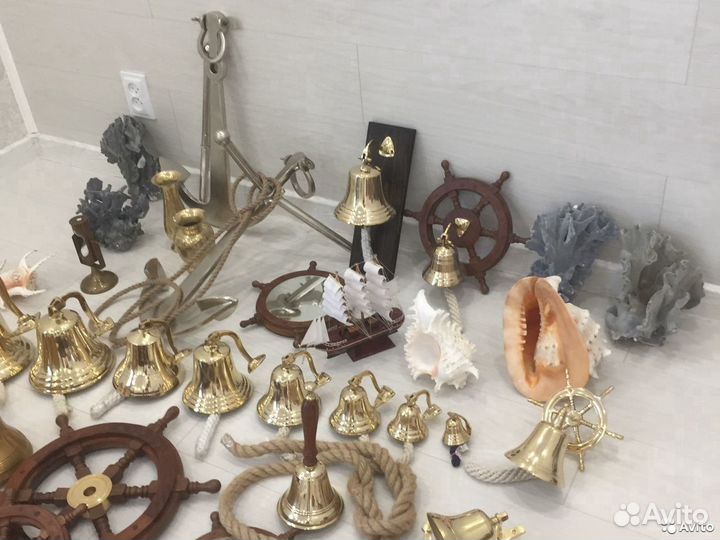 Штурвал Палисандр Индия Рында Якорь Фонари