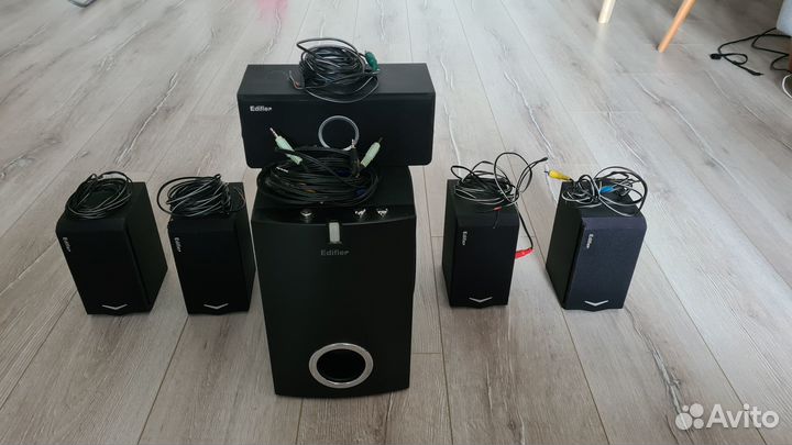 Б/у компьютерные колонки 5.1 Edifier M3700