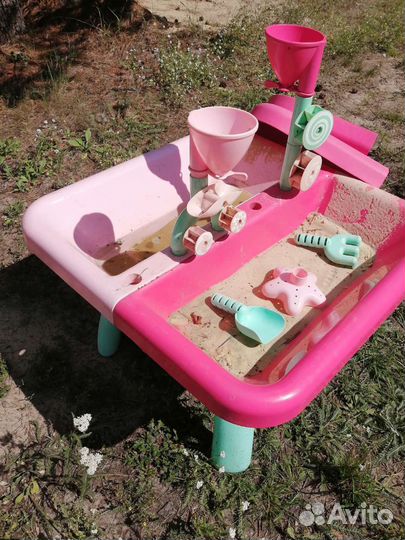 Столик elc для игр с песком и водой