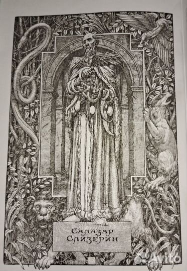 Книга «Гарри Поттер и Кубок Огня» (Слизерин)