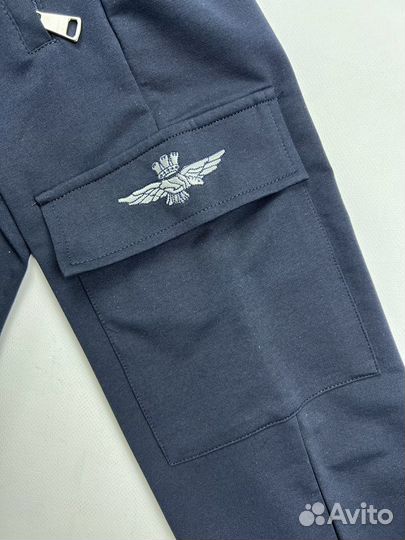 Aeronautica militare спортивные штаны карго