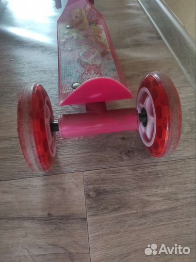 Самокат детский трехколесный бу