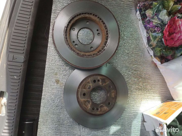 Тормозные диски kia rio 3, Солярис