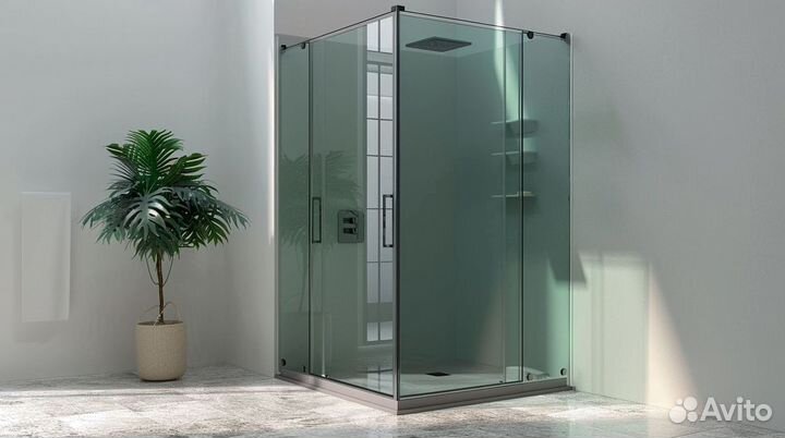 Стеклянные ограждения для ванной