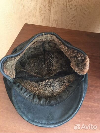 Кепка мужская зимняя натуральный мех