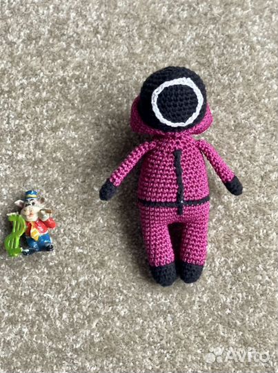 Игра в кальмара кукла ручной работы