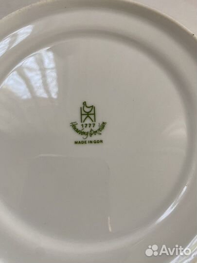 Масленка фарфор гдр