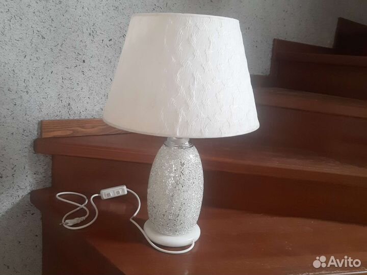 Люстра с абажуром бу