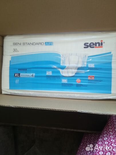 Памперсы для взрослых seni xl 4, seni M