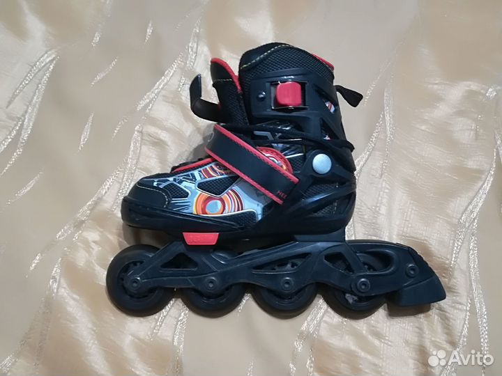 Детские ролики 26-31 размер и комплект защиты