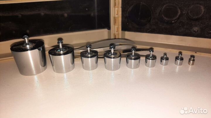 Набор гирь 9 шт