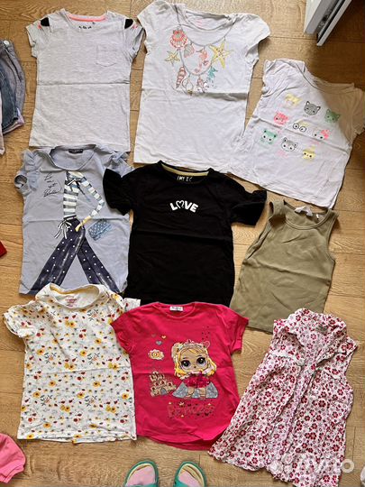 Вещи для девочки пакетом 116