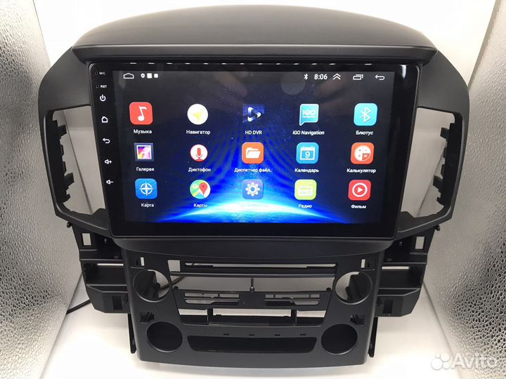 Магнитола Lexus RX 98-03 Android 1+16